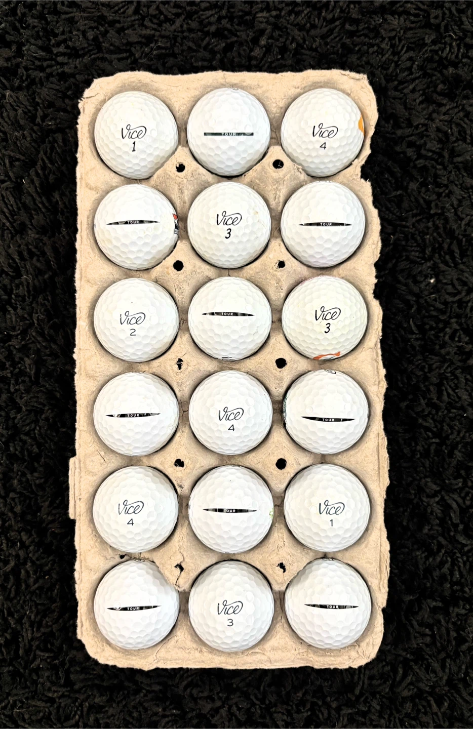 18 Vice Tour Golf Balls - photo 2