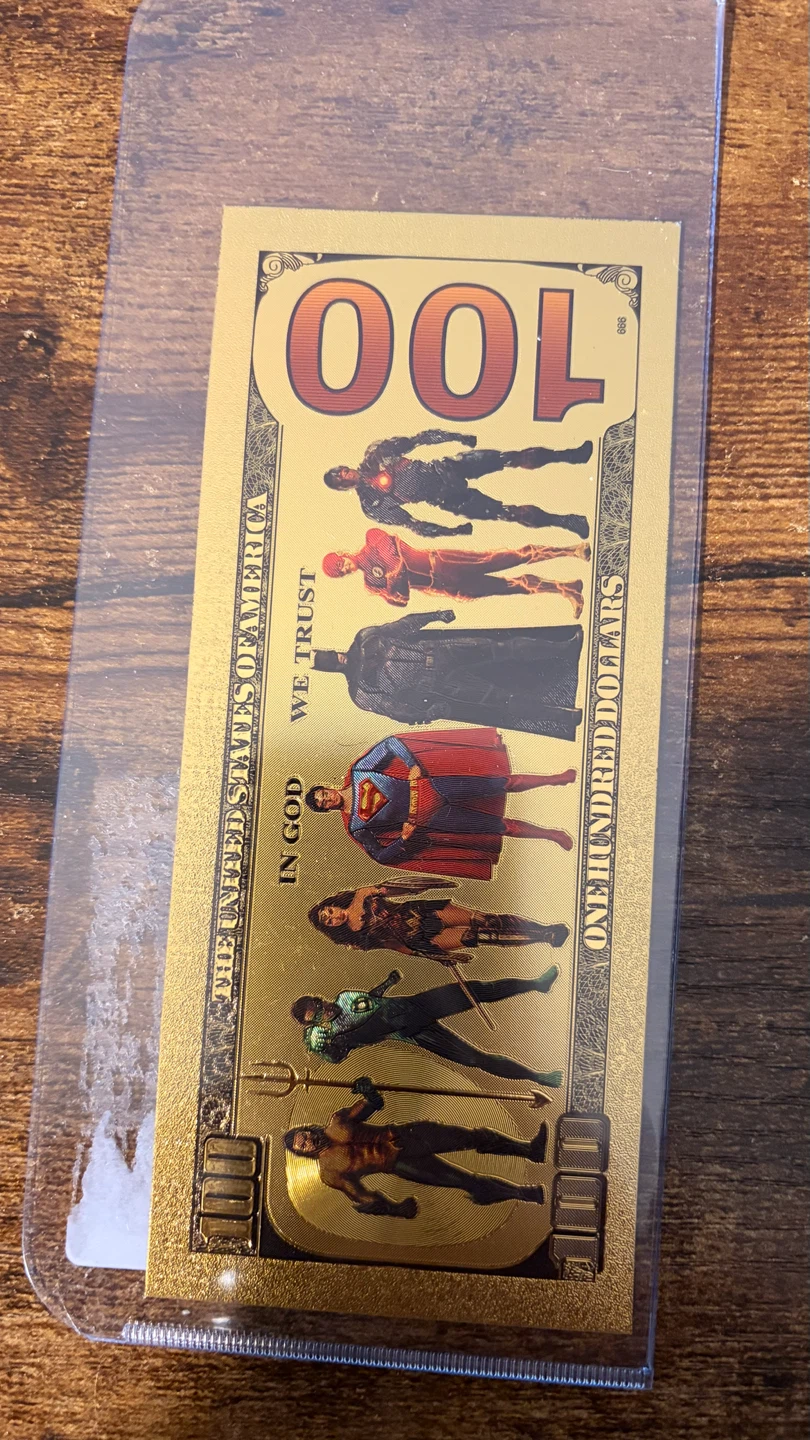 Superman Gold Foil Novelty Banknote - photo 2