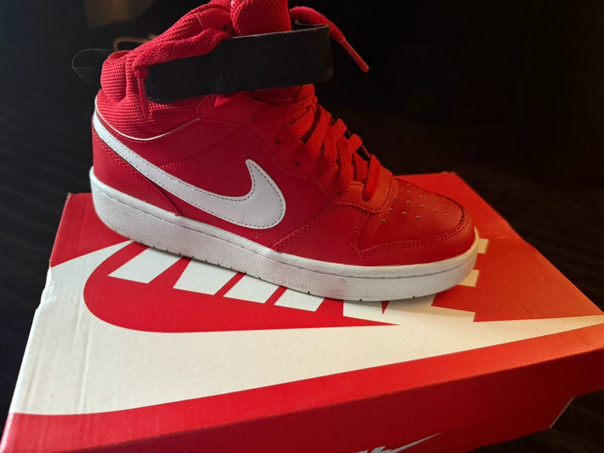 Nike Court Borough Mid 2 GS Sneakers - Red