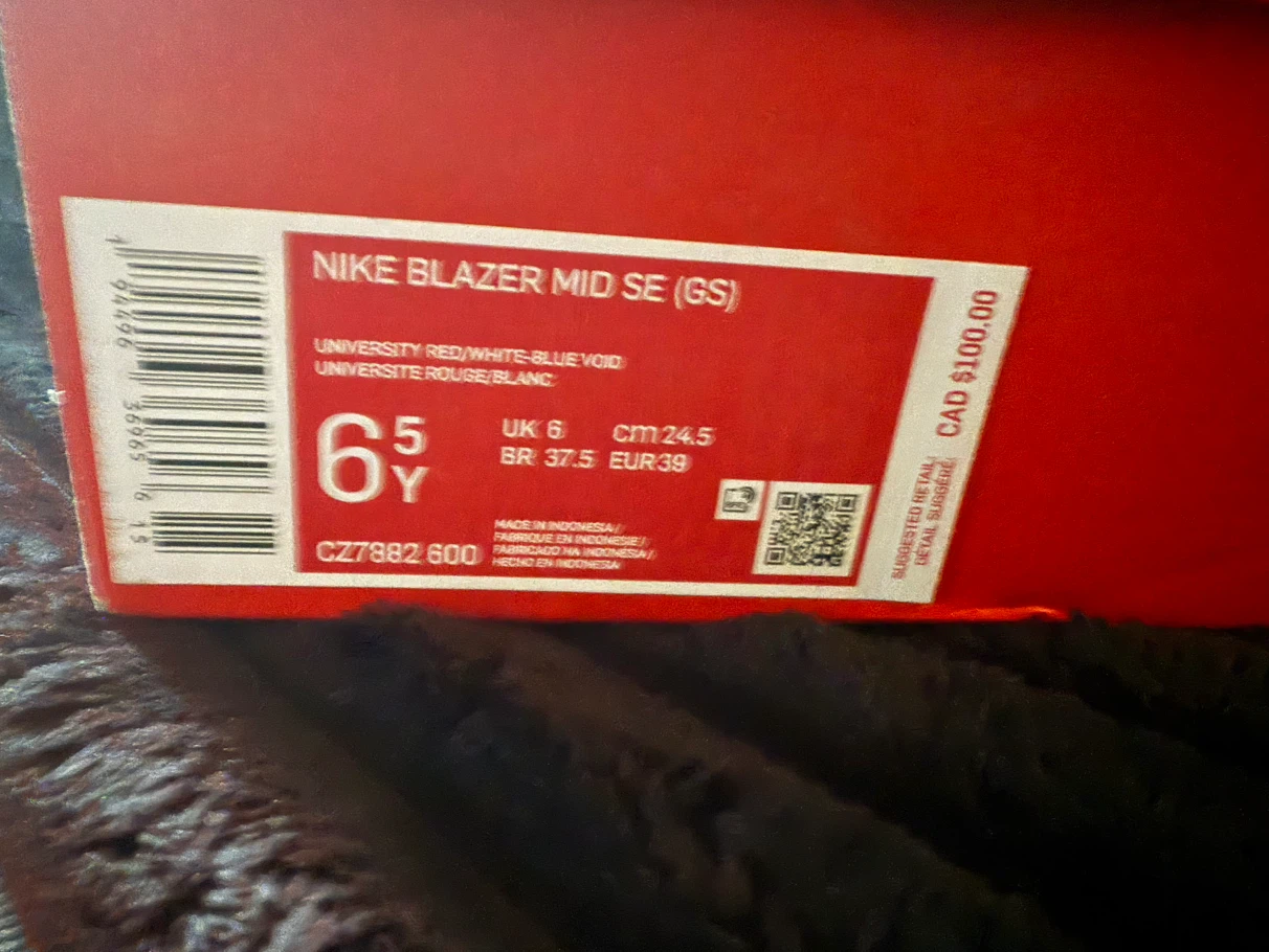 Nike Blazer Mid SE (GS) Sneakers - photo 2