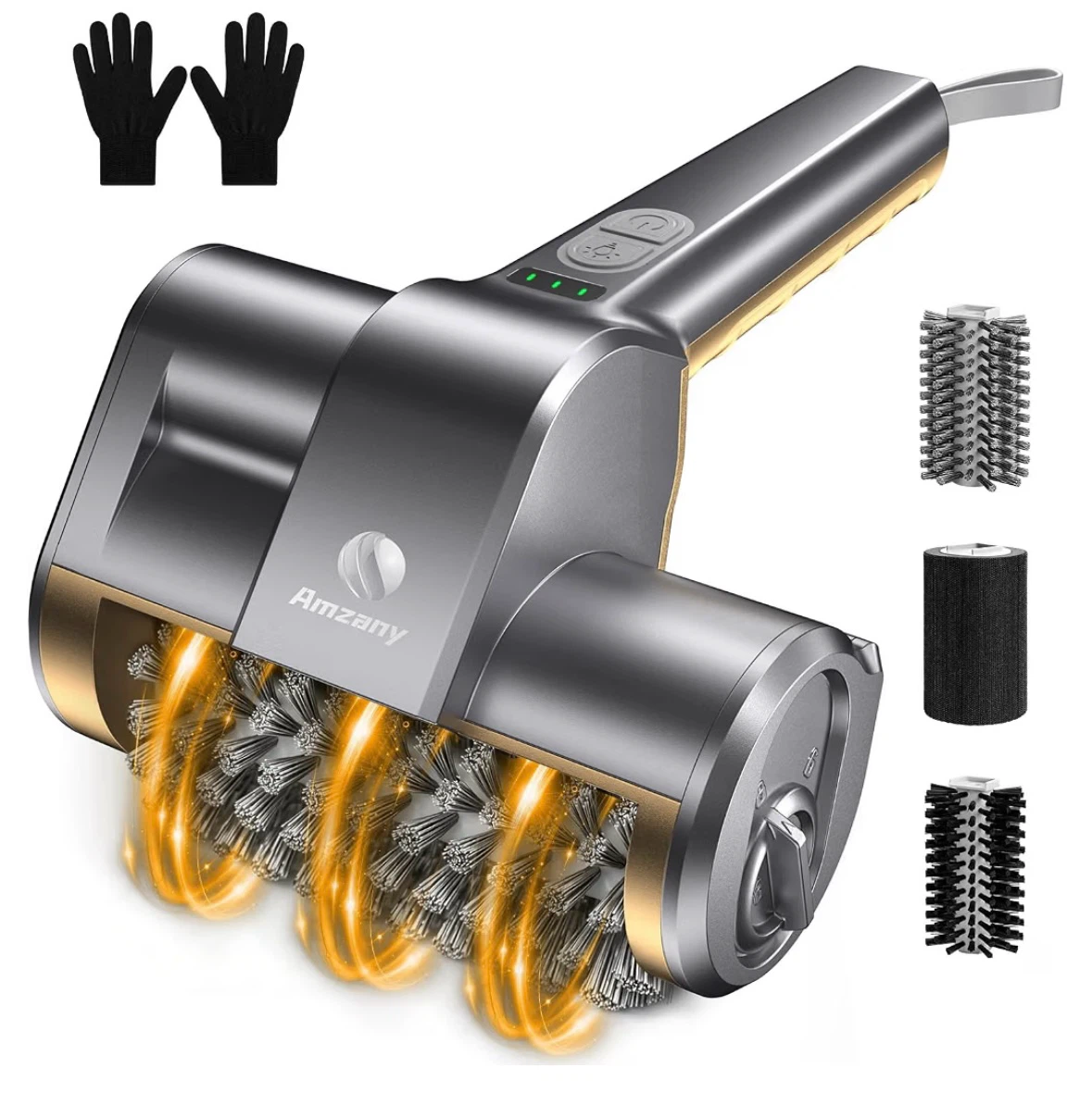 Amzany Electric BBQ Grill Brush