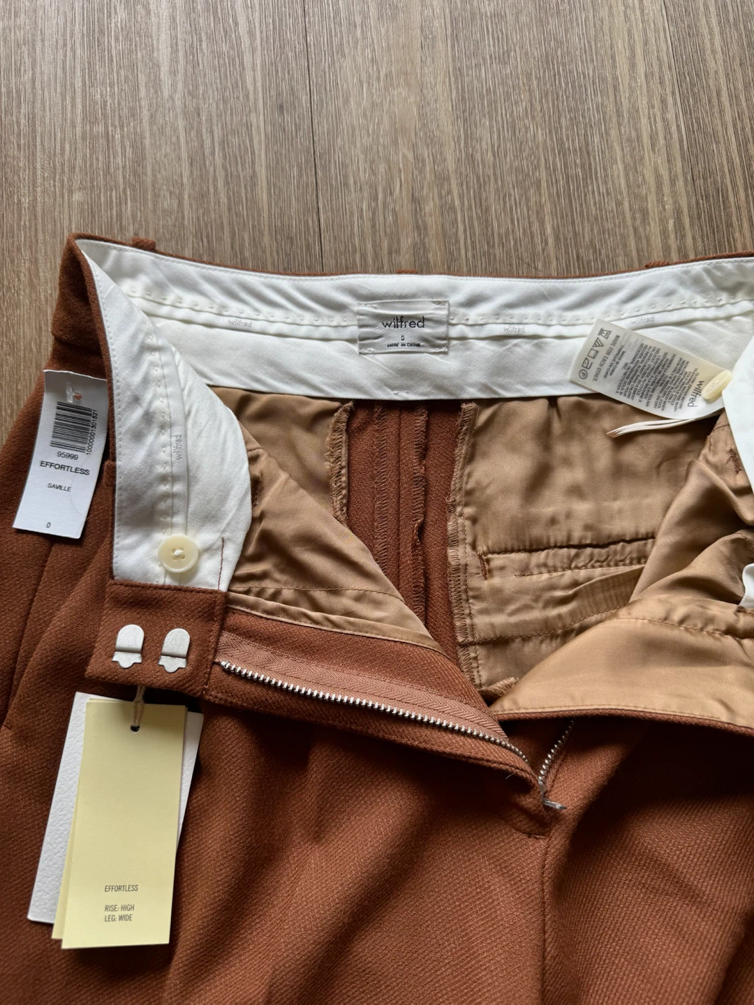 Aritzia Wilfred Effortless Pant Saville Size 0 NWT - photo 2