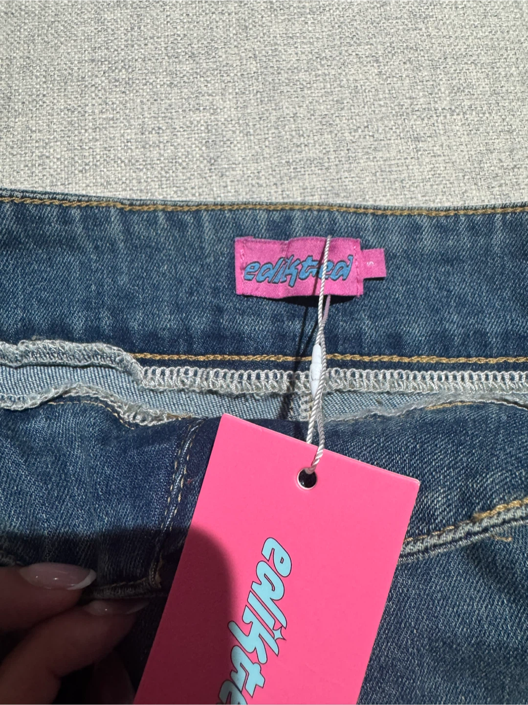 Edikted Denim Shorts - photo 4