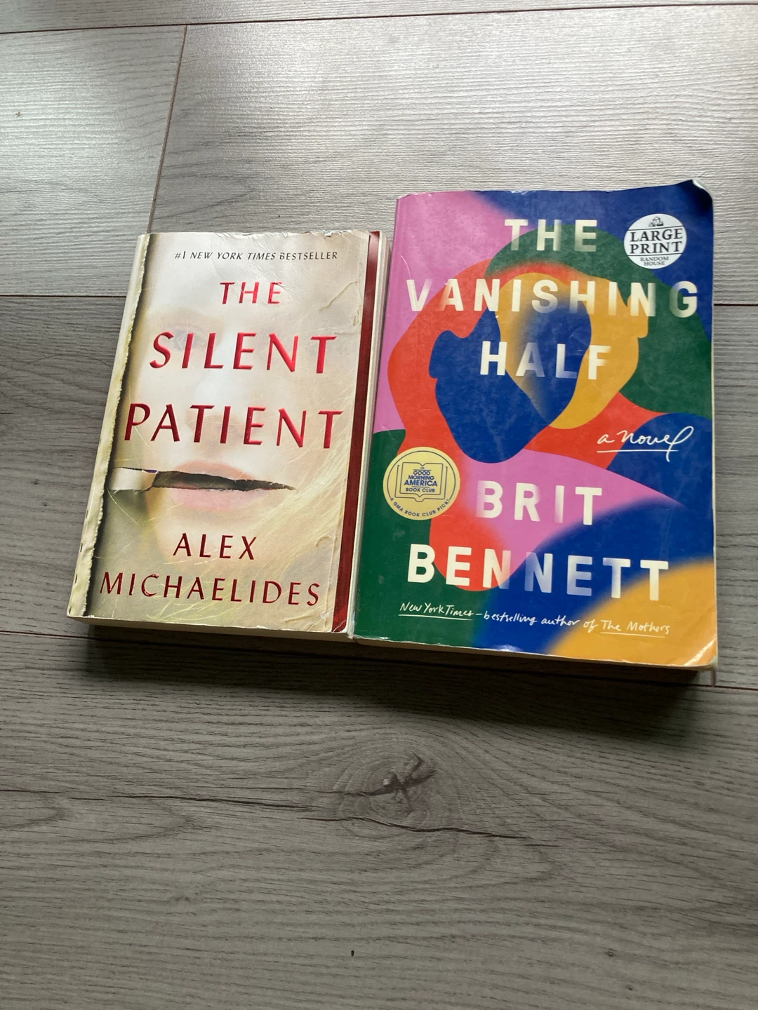 Two Novels: The Silent Patient and The Vanishing Half