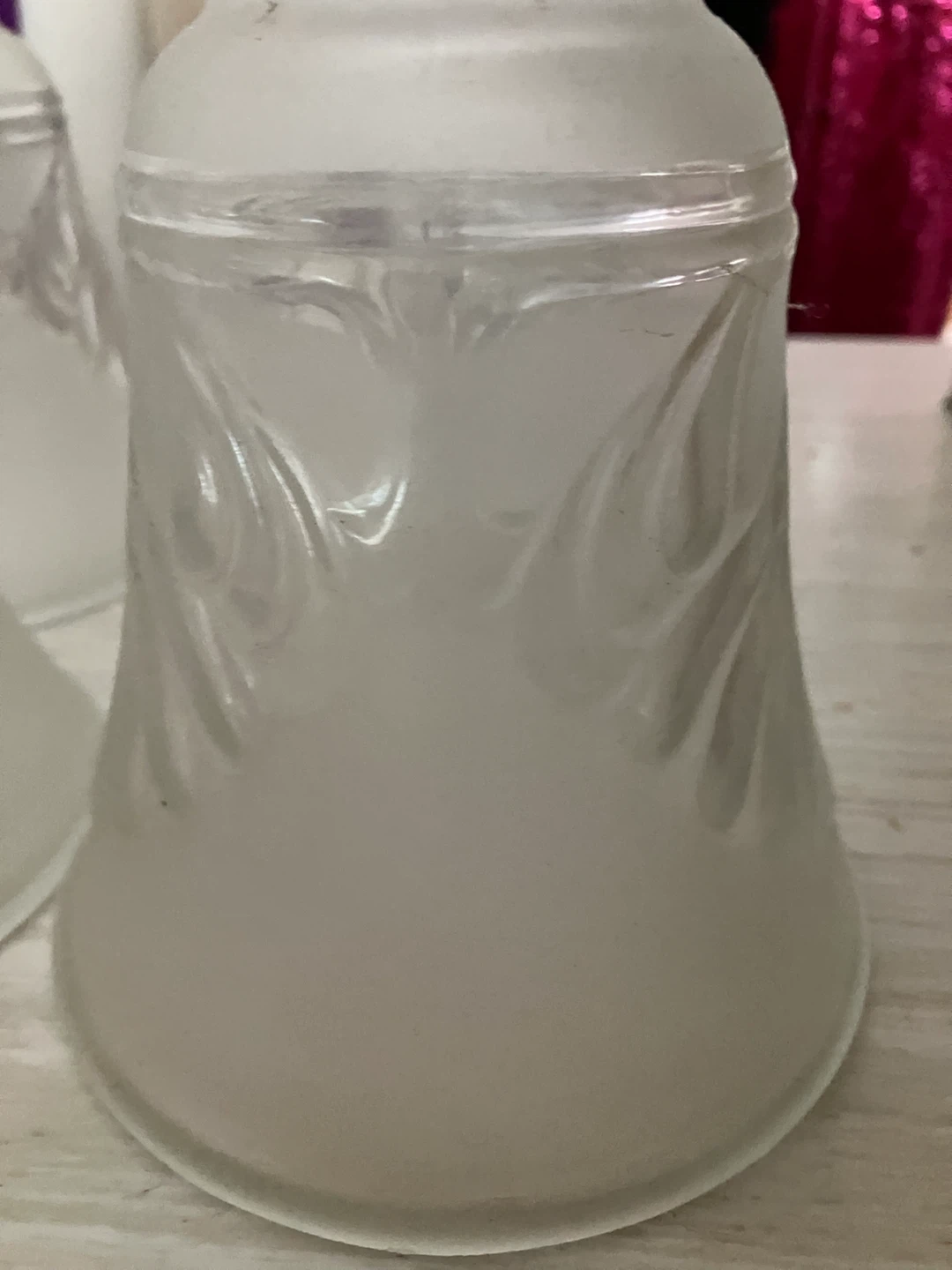Set of 4 Frosted Glass Light Shades - photo 2