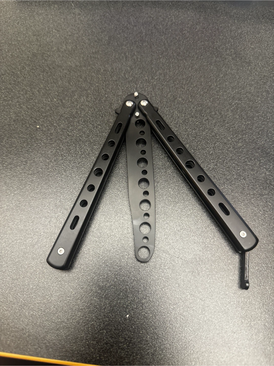 Butterfly knife / balisong for practice - photo 2