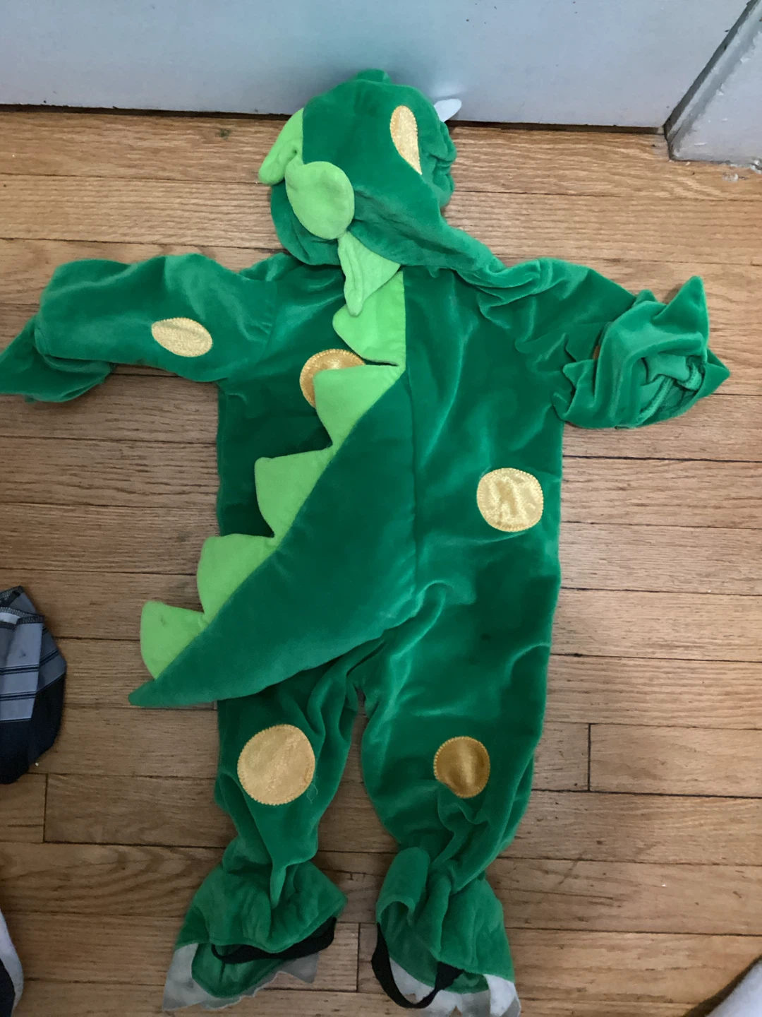 Green Dinosaur Costume 12M - photo 2
