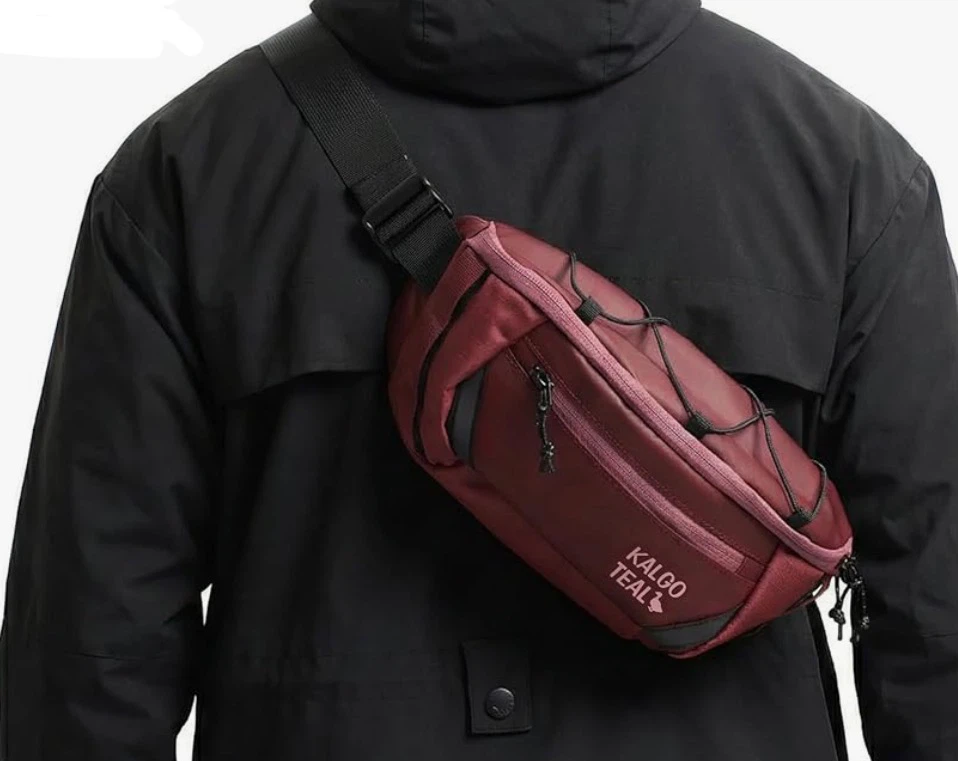 New KalgoTeal Travel Fanny Pack 3L