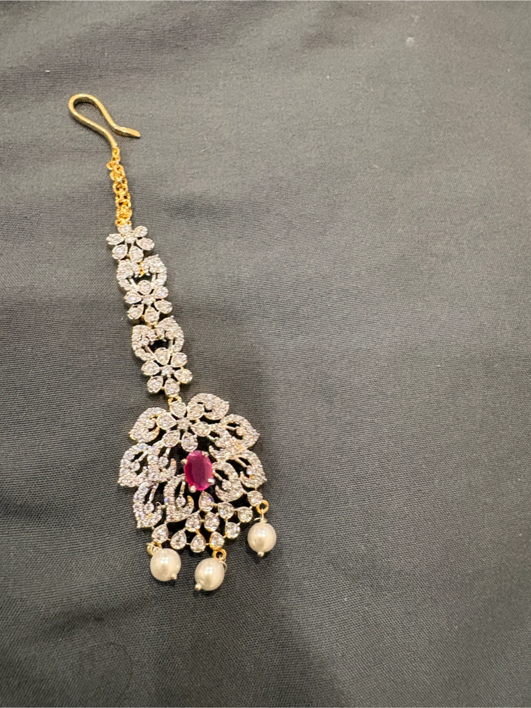 Indian Jewellery Set with Maang Tikka - photo 5