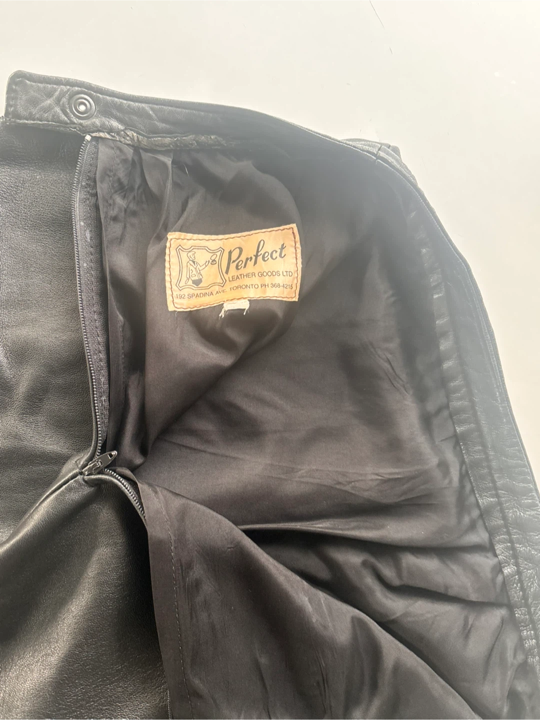 Vintage Leather Skirt - photo 4