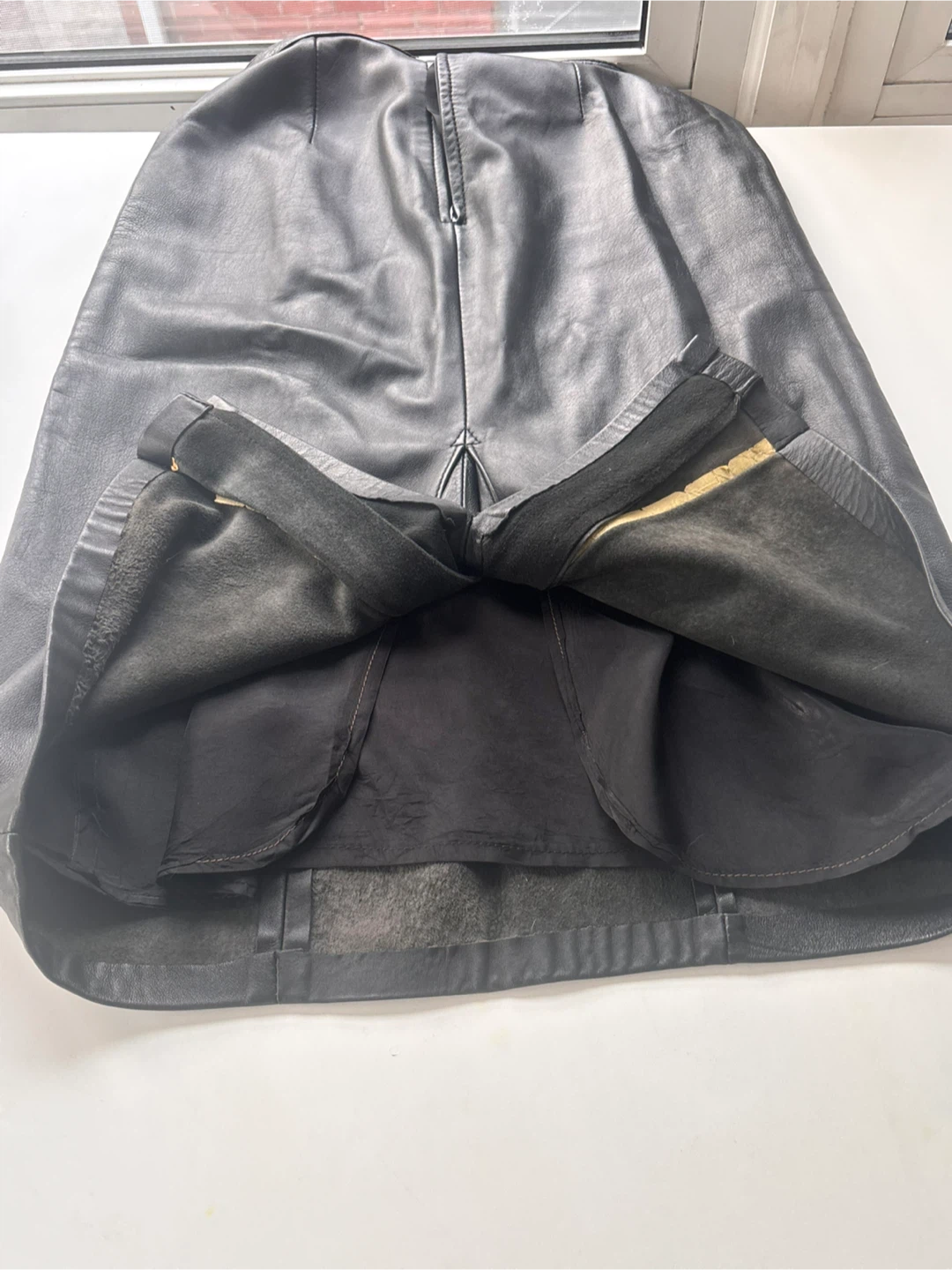 Vintage Leather Skirt - photo 5
