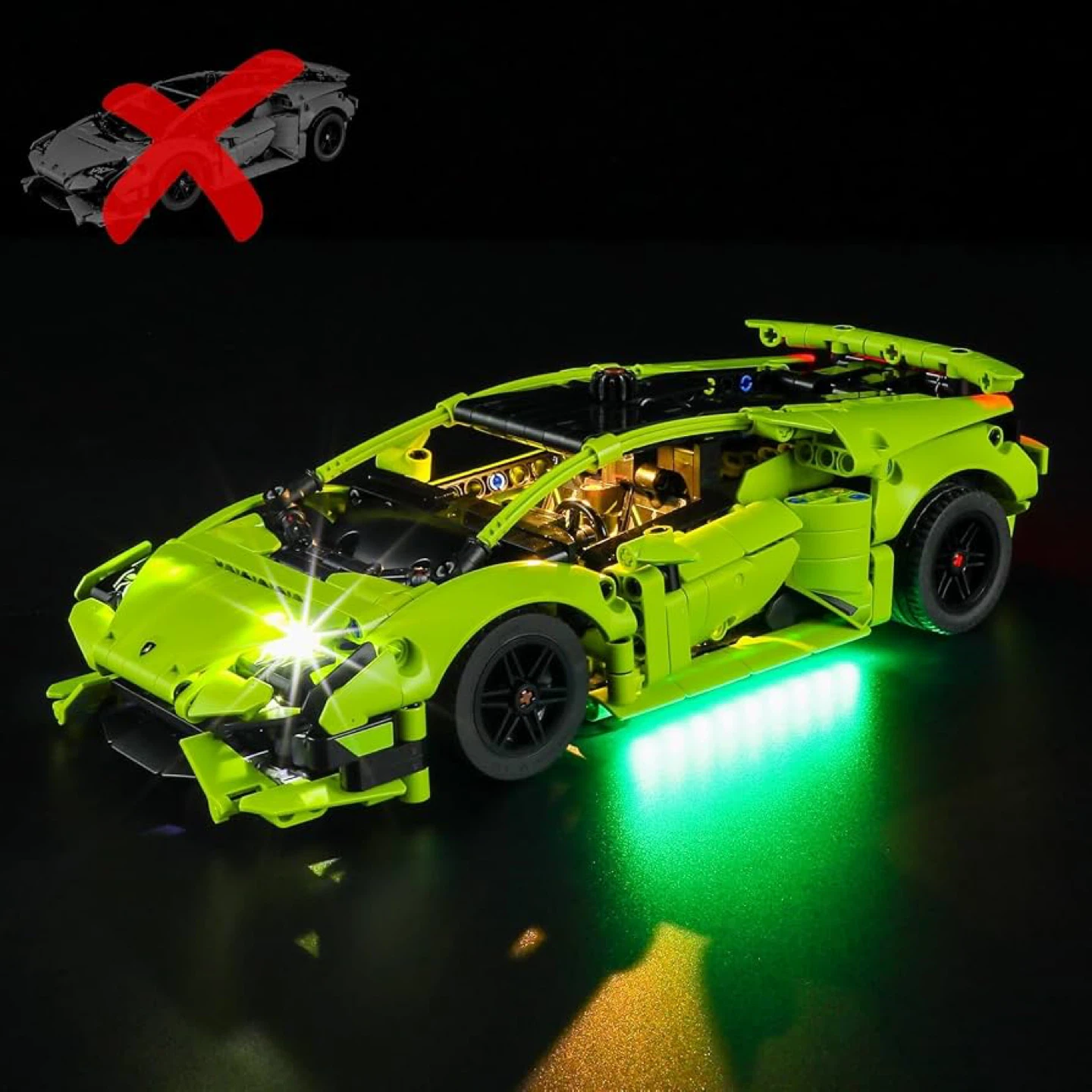 BRIKSMAX Led Lighting Kit for LEGO Lamborghini Huracán Tecnica