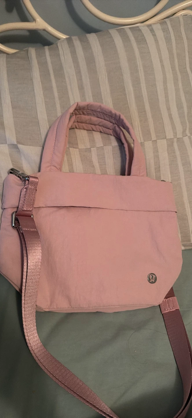 Lululemon on my level small tote pink haze 5L