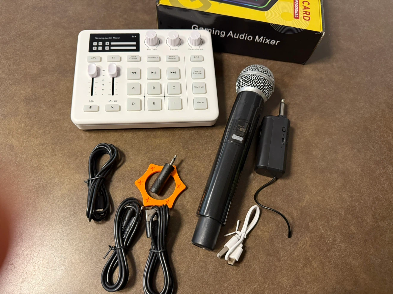 G1 Sound Card + UHF Wireless Mic – Karaoke / Livestream 🎶 - photo 2