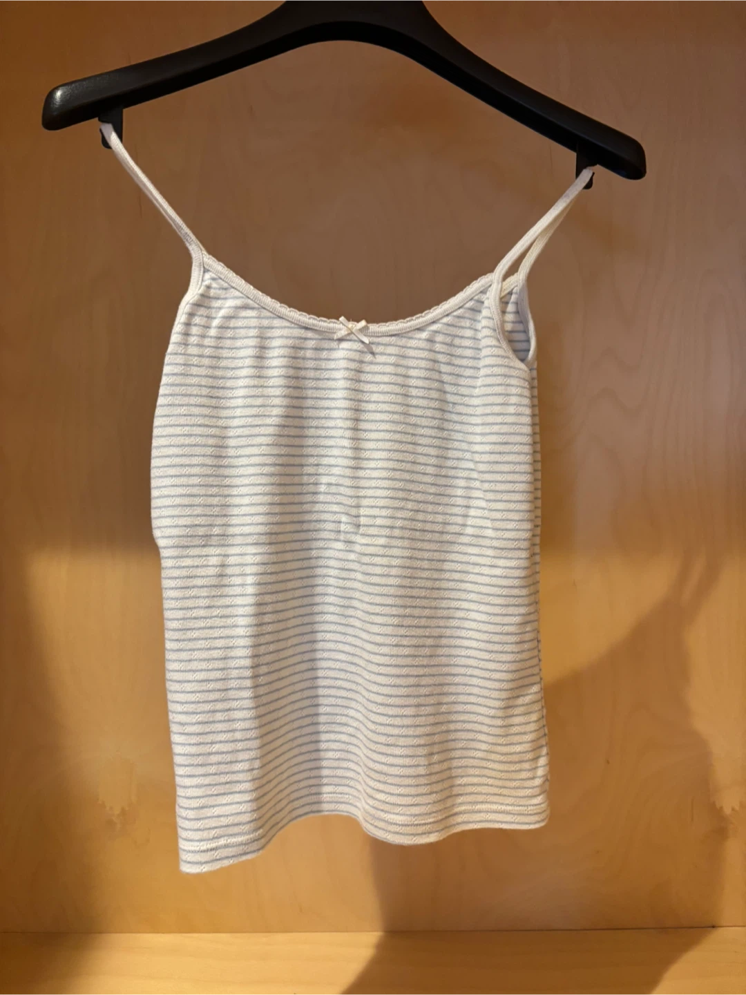 Blue striped Brandy Melville tank top - photo 2