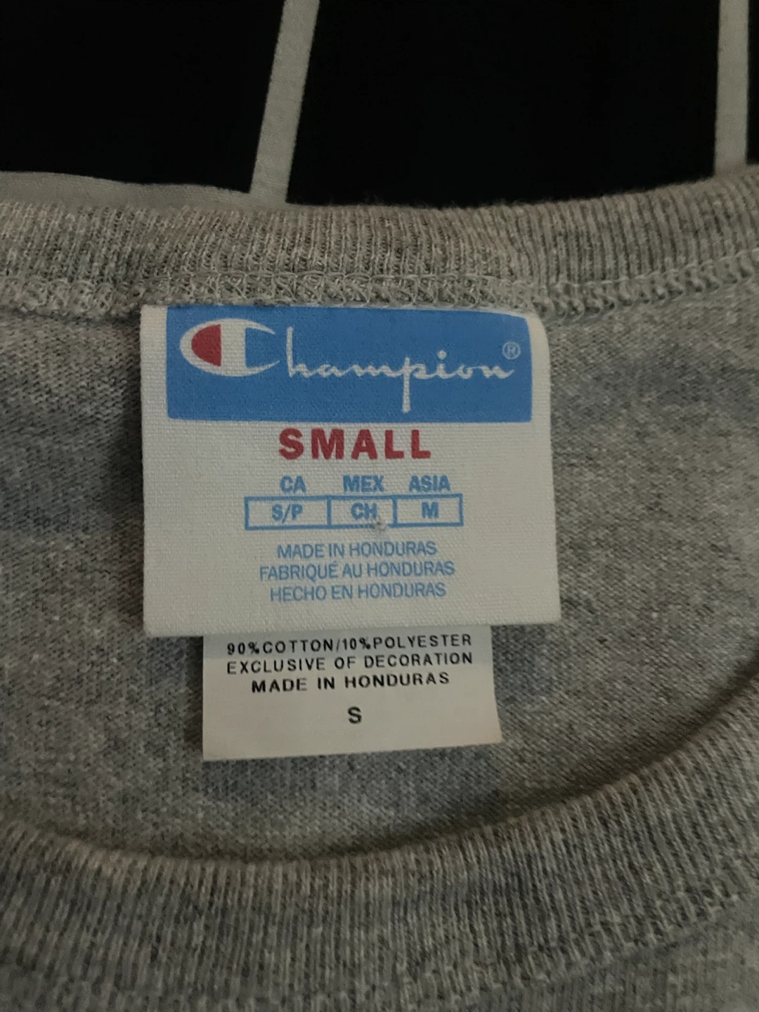 Champion Long Sleeve Gray Shirt - photo 2