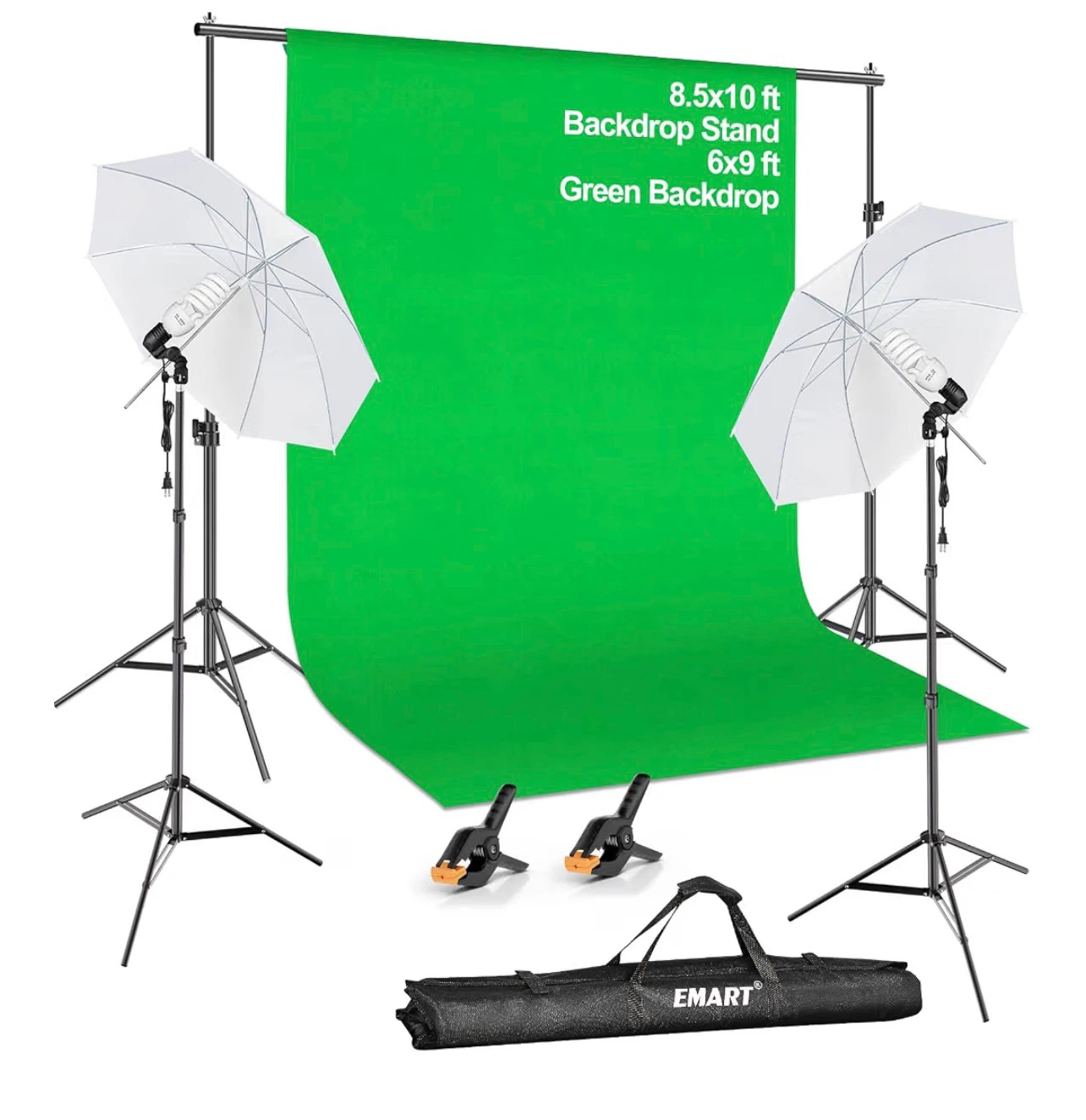 Emart Photography Backdrop & Lighting Kit - photo 3