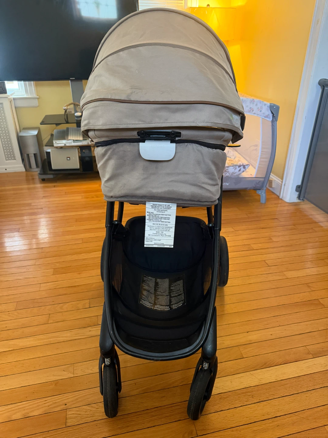 Evenflo Shyft Intuiti+ Stroller with Green & Gentle Fabric - photo 3