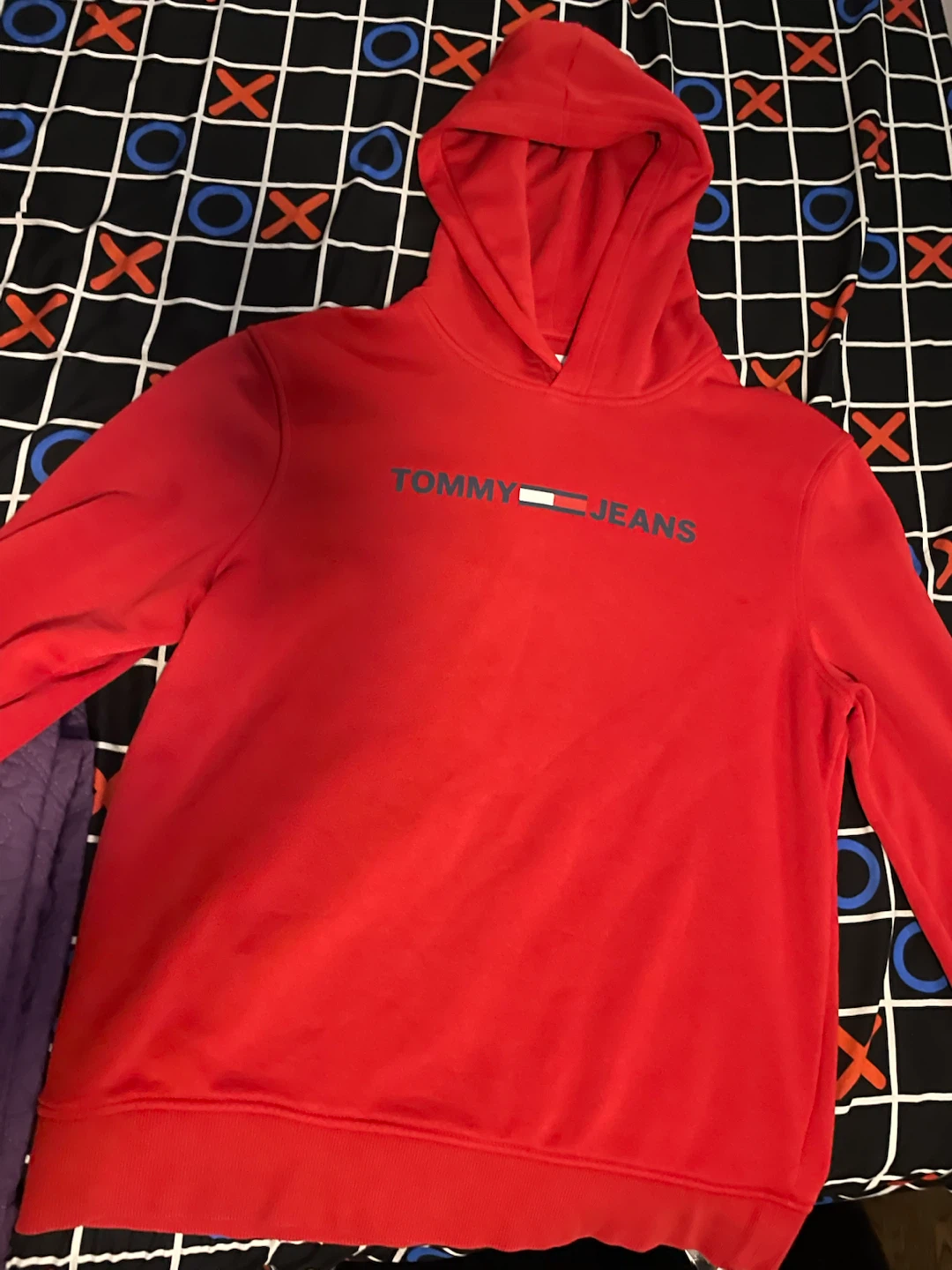 Tommy Jeans Red Hoodie
