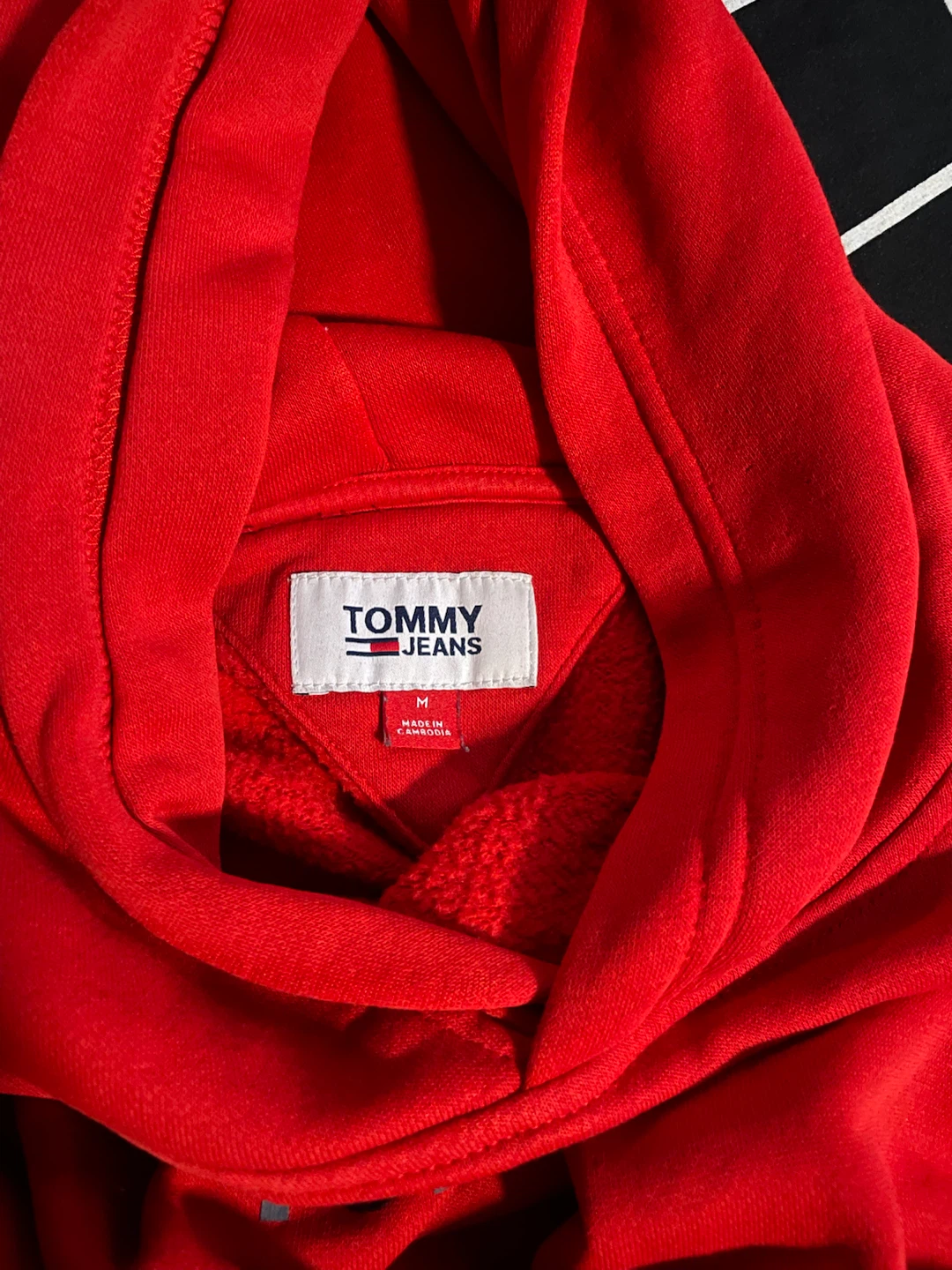 Tommy Jeans Red Hoodie - photo 2