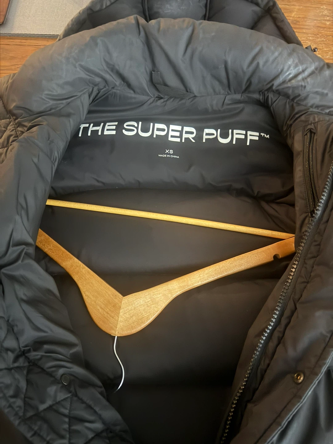 Aritzia The Super Puff Jacket - Black - Size XS - photo 2
