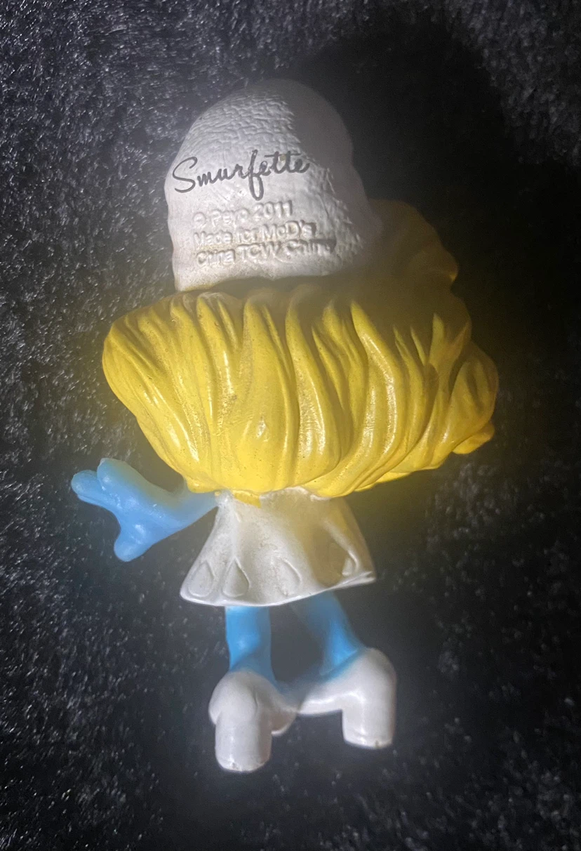 2011 McDonald's Smurfette Figure - photo 2