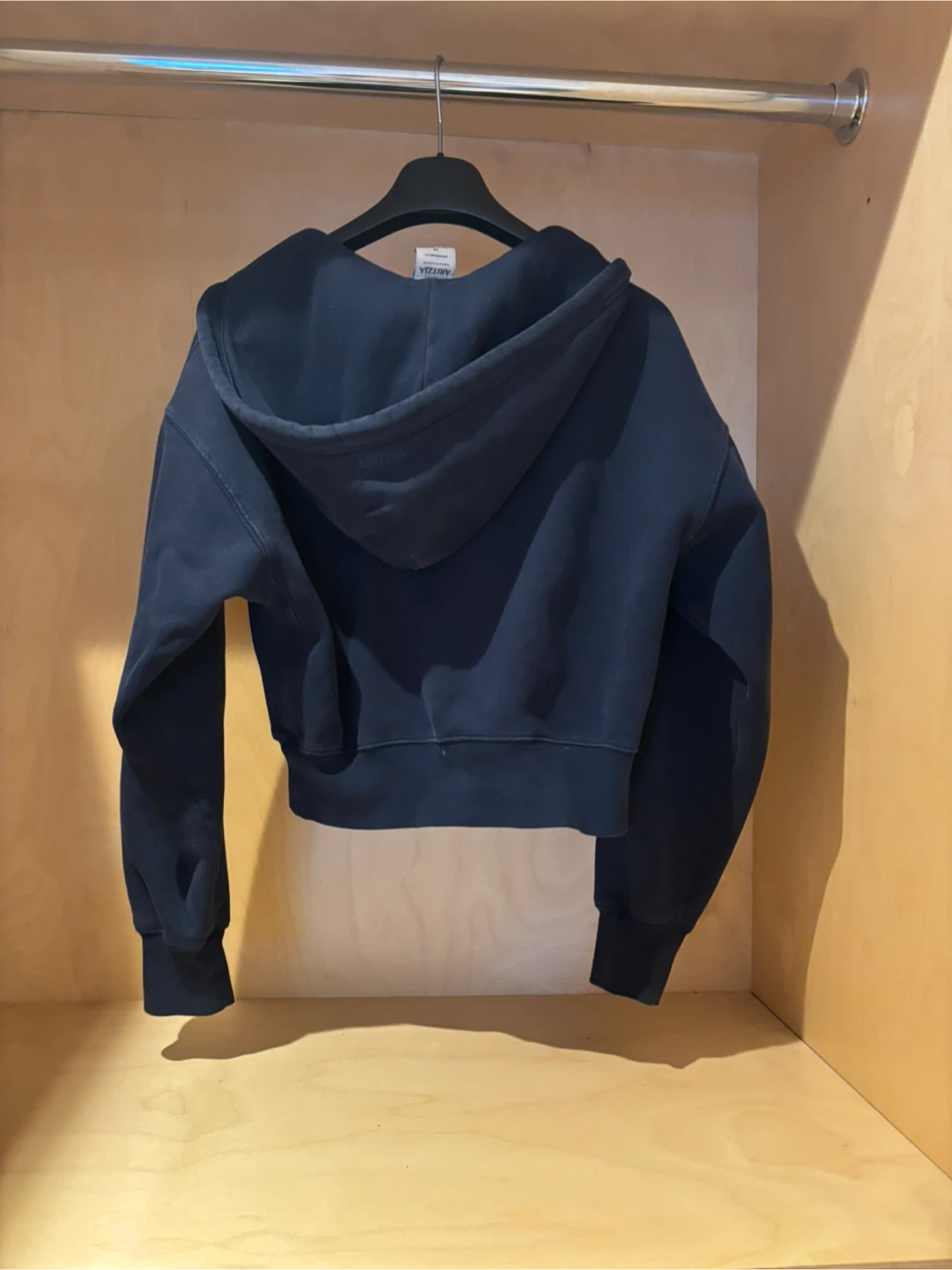Navy blue xs boyfriend fit Aritzia zip up - photo 4