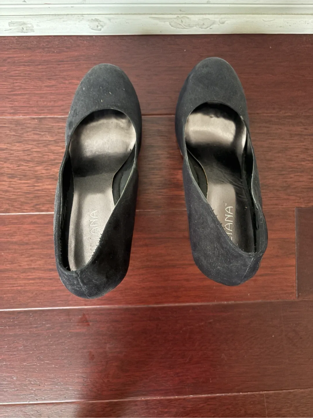 Liliana Black Wedge Heels - photo 4