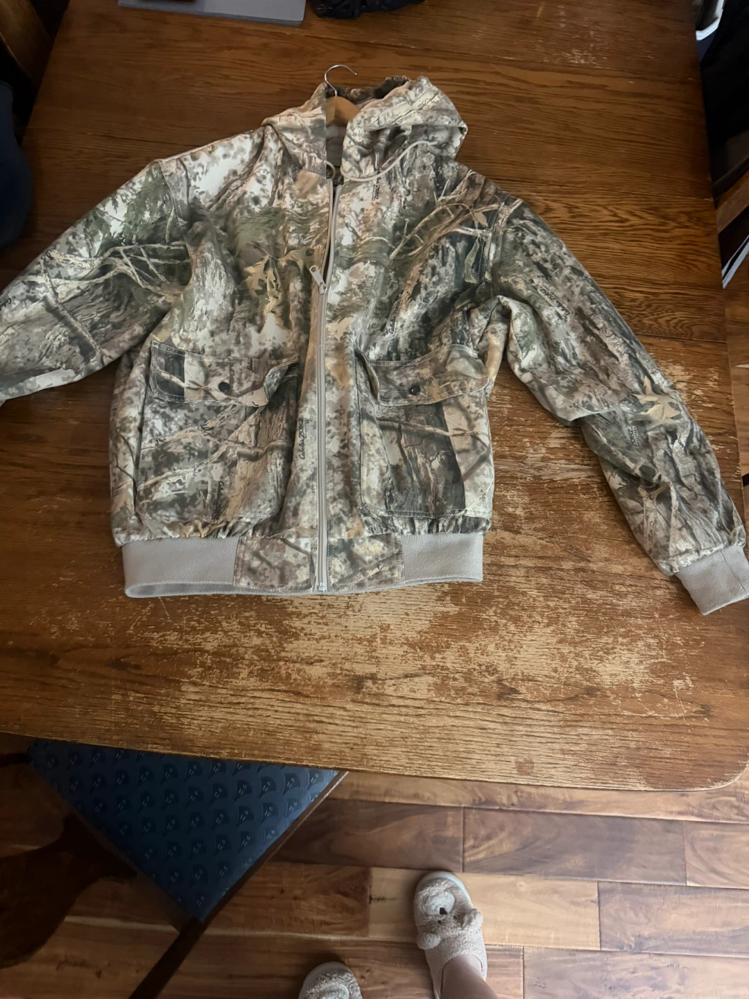 Cabelas Camouflage Hooded Jacket