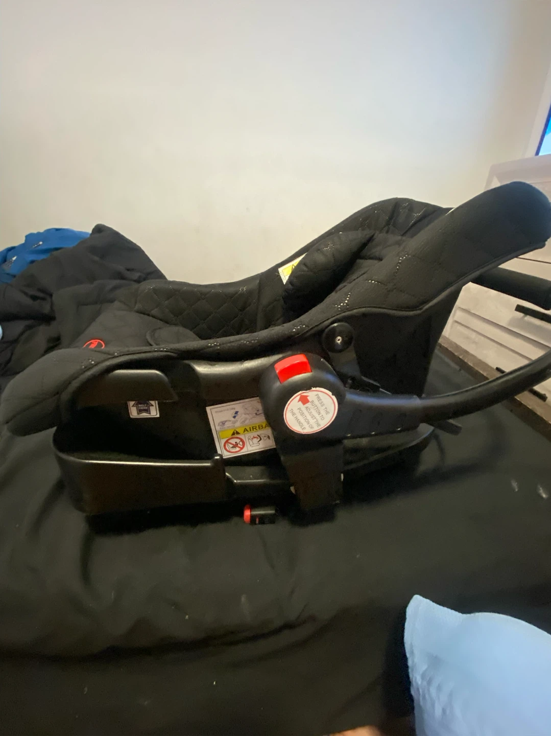Black Infant Car Seat