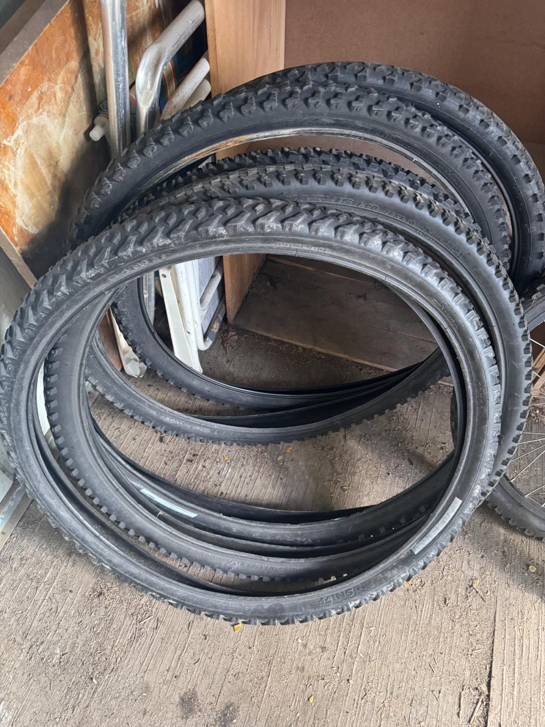 26 inch Mountain Bike Tires. $5 each