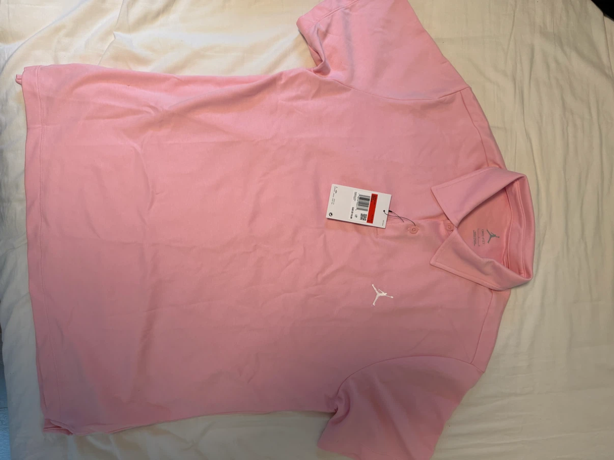 Original Jordan Golf Polo Shirt Pink