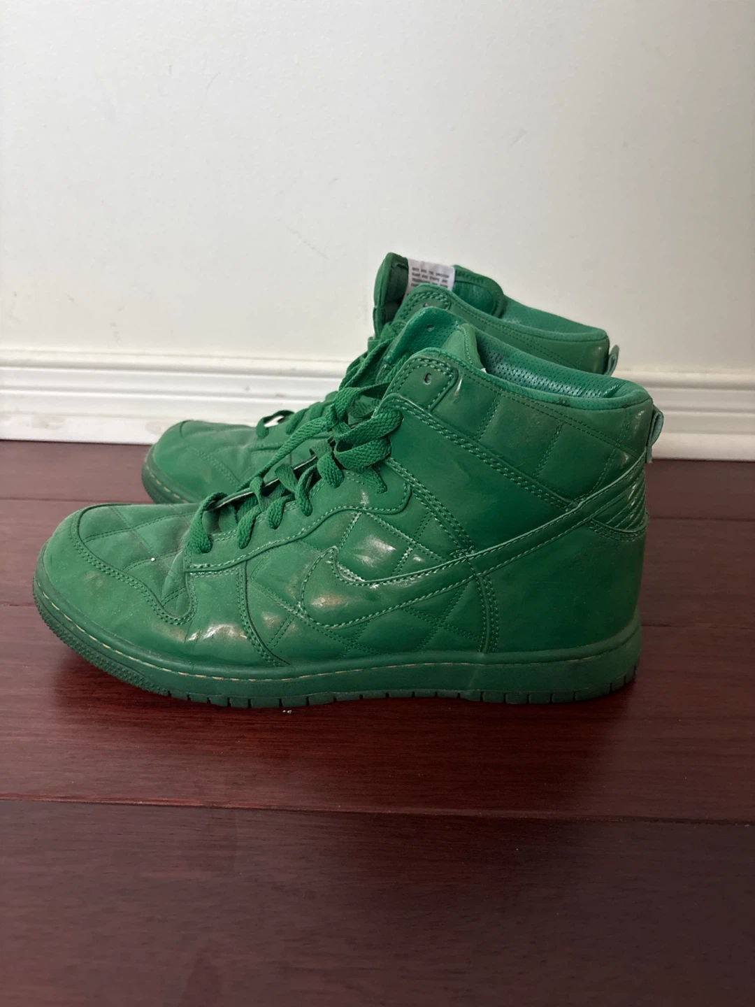 Nike Dunk High Green Sneakers