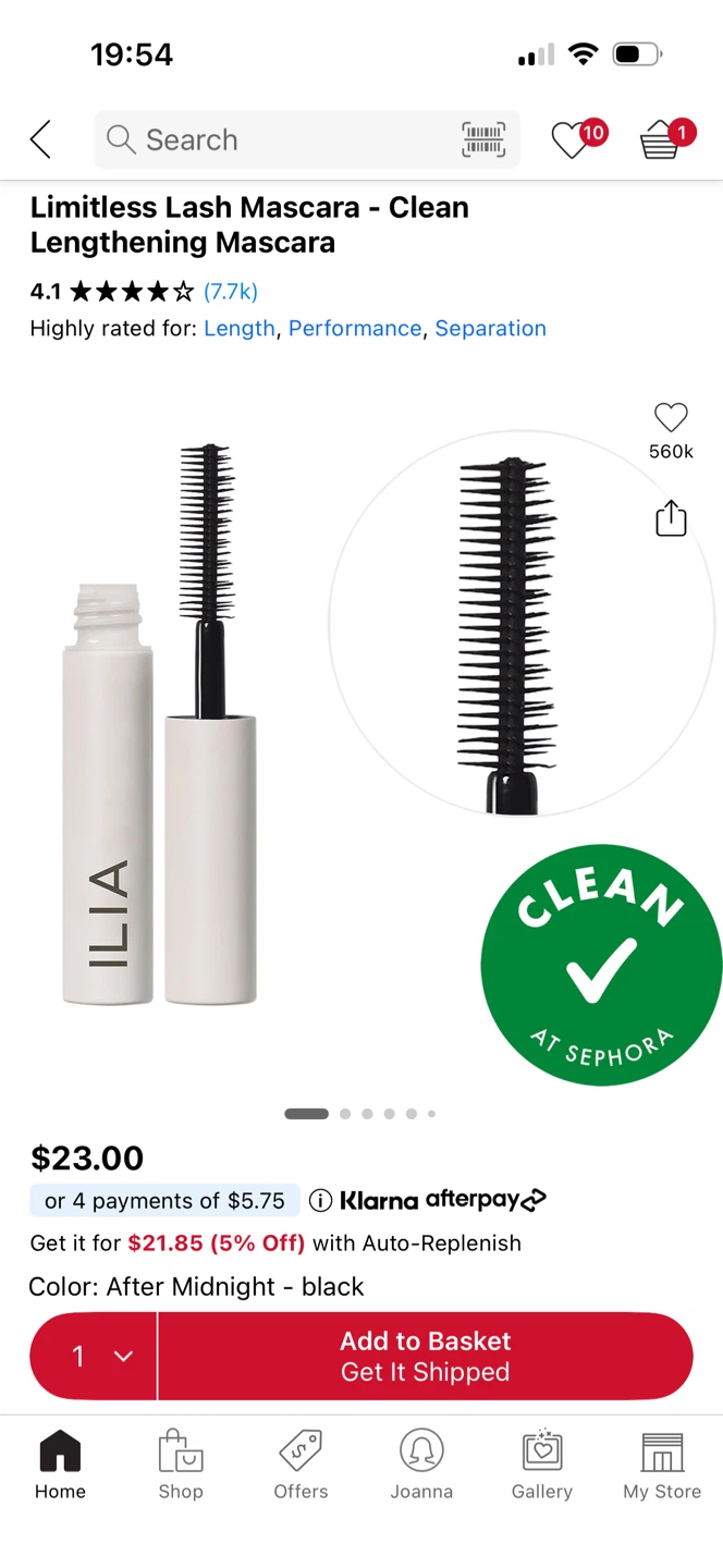 🆕 Ilia and Kosas Sephora Mascara Set - photo 5