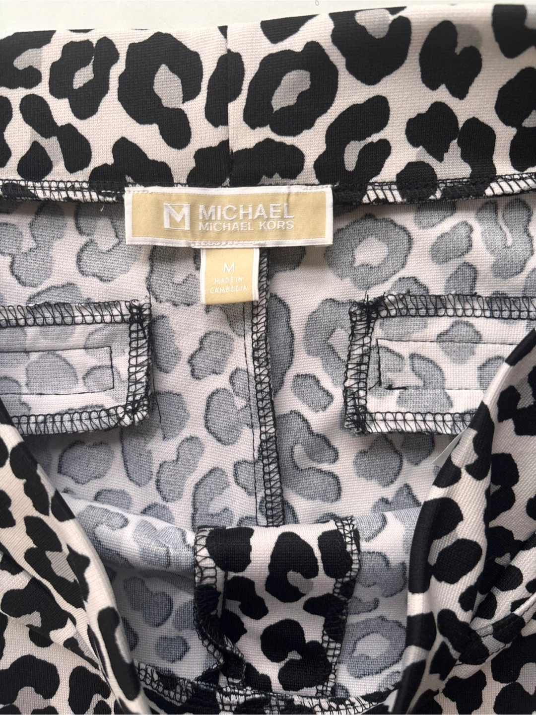Michael Kors Leopard Print Pants - photo 4
