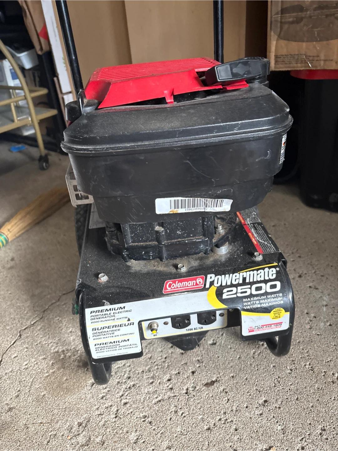 Coleman Powermate 2500 Portable Generator