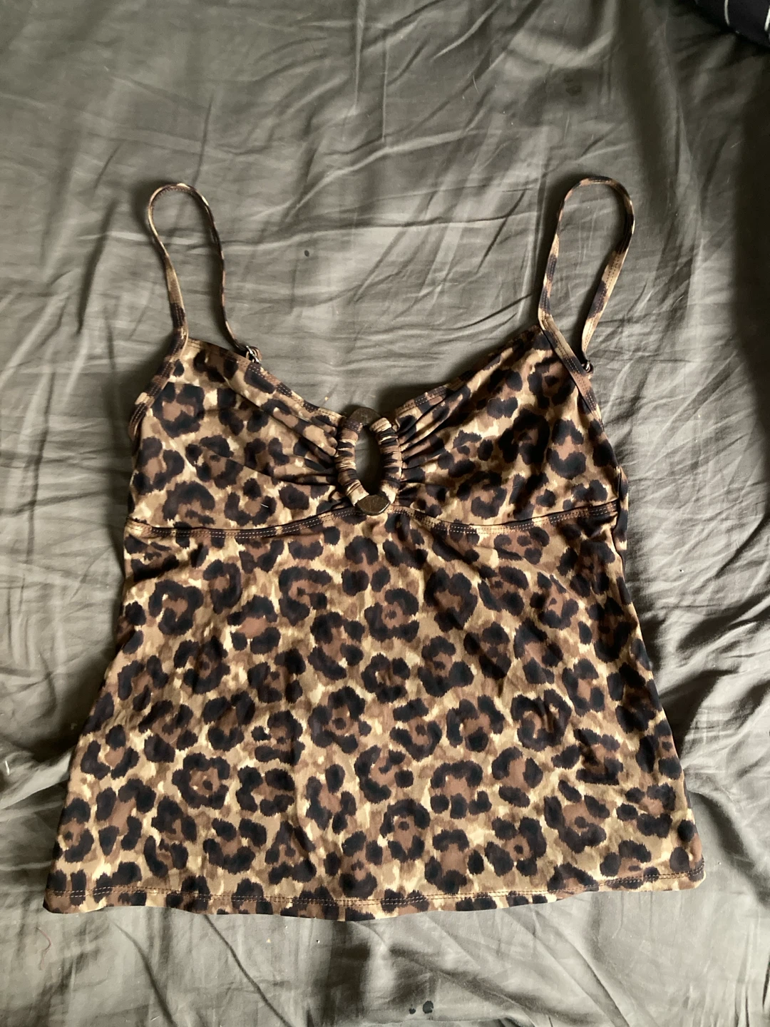 Leopard Print Cami Top