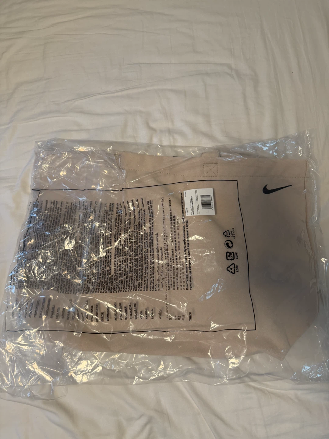 Nike Heritage Tote Bag Beige - photo 4