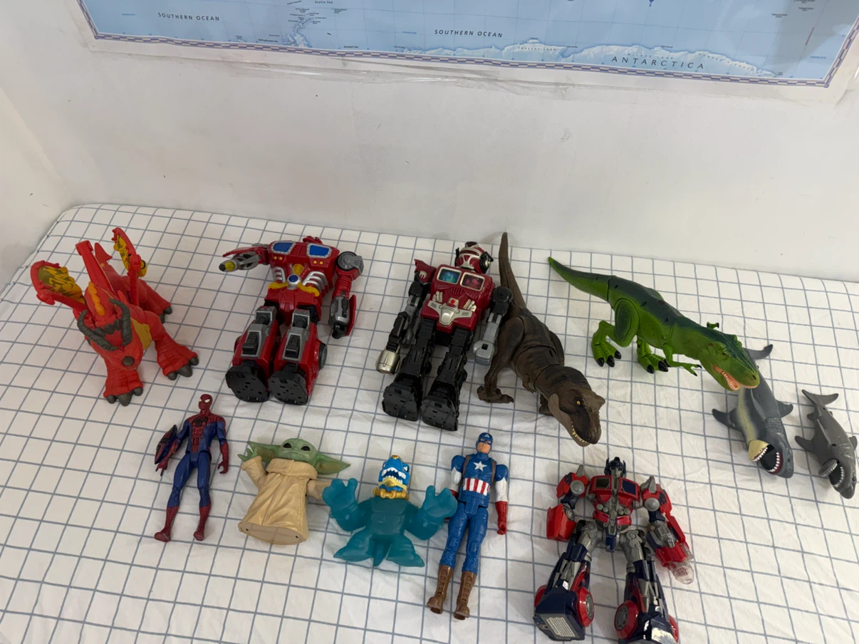 Assorted Action Figure Toy Collection