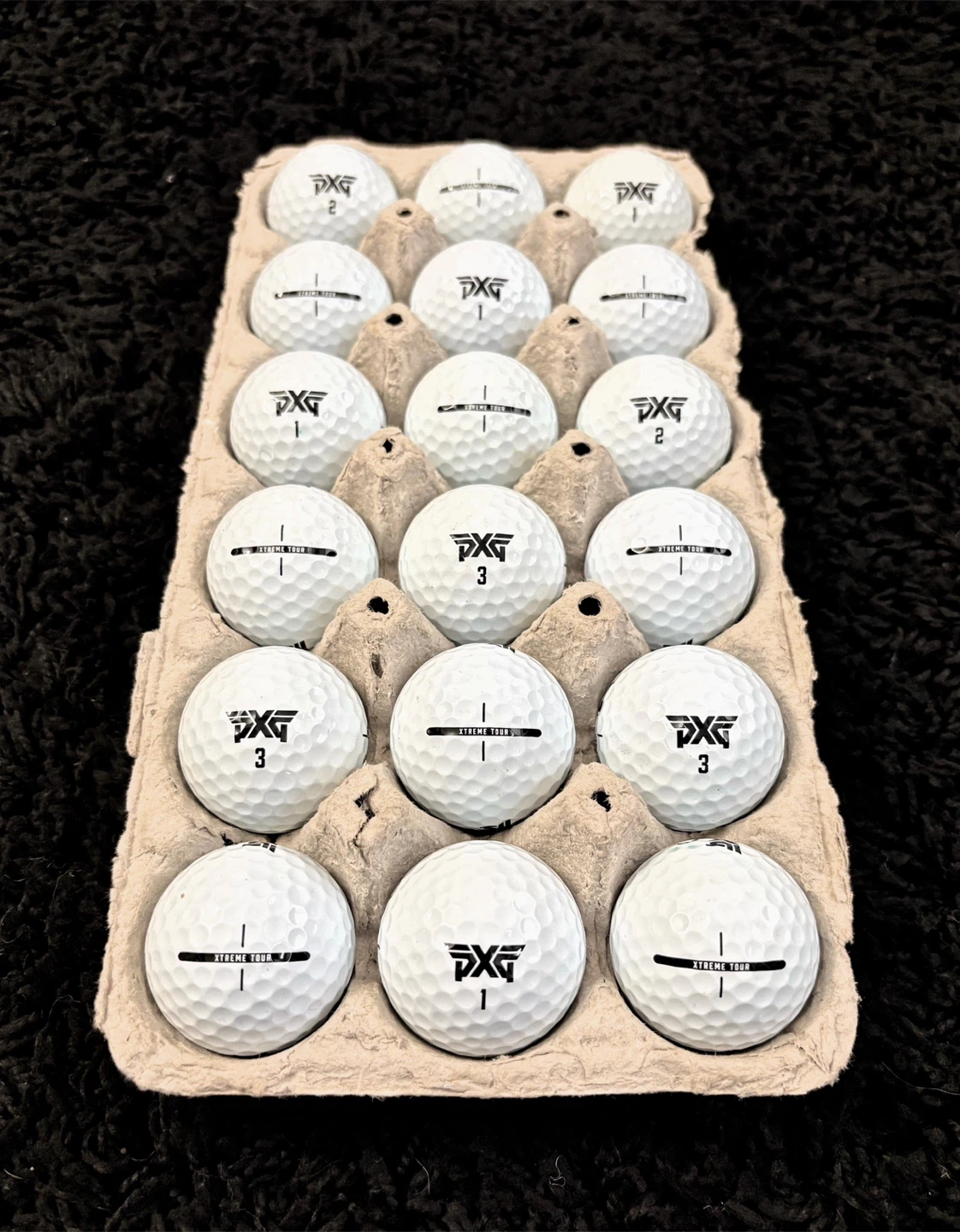 18 PXG Extreme Tour Golf Balls