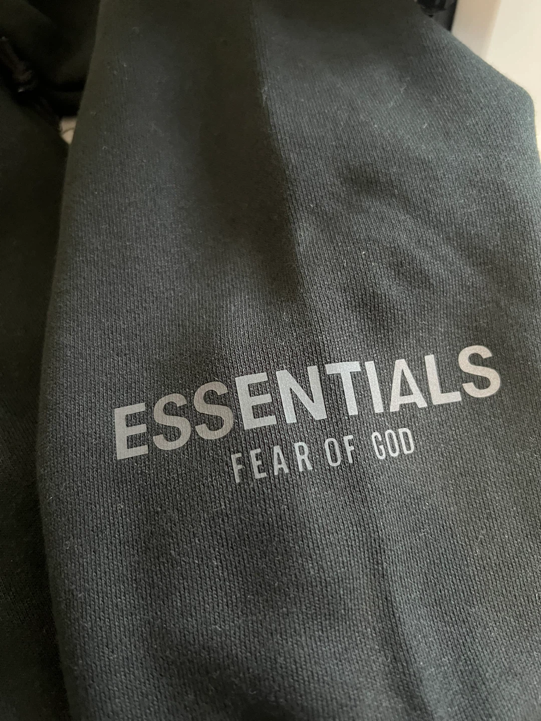 Essentials Fear of God Hoodie - Black - photo 2