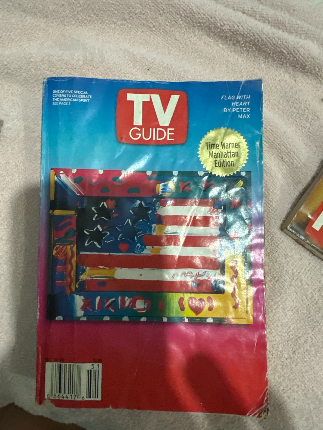 Set of 3 Vintage 2001 TV Guide Magazines - photo 2