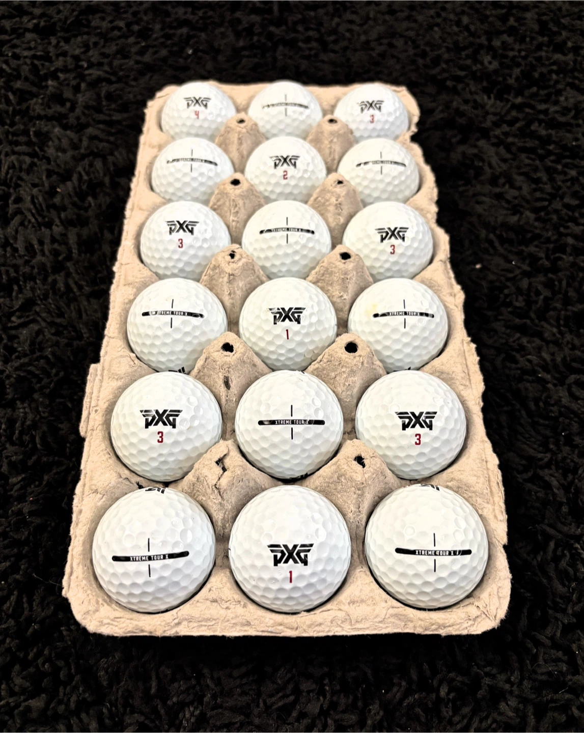 18 PXG Extreme Tour X-Edition Golf Balls