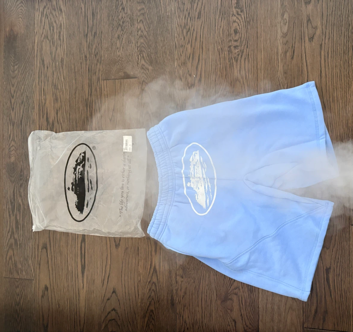 Corteiz Shorts Baby Blue Size M - photo 2
