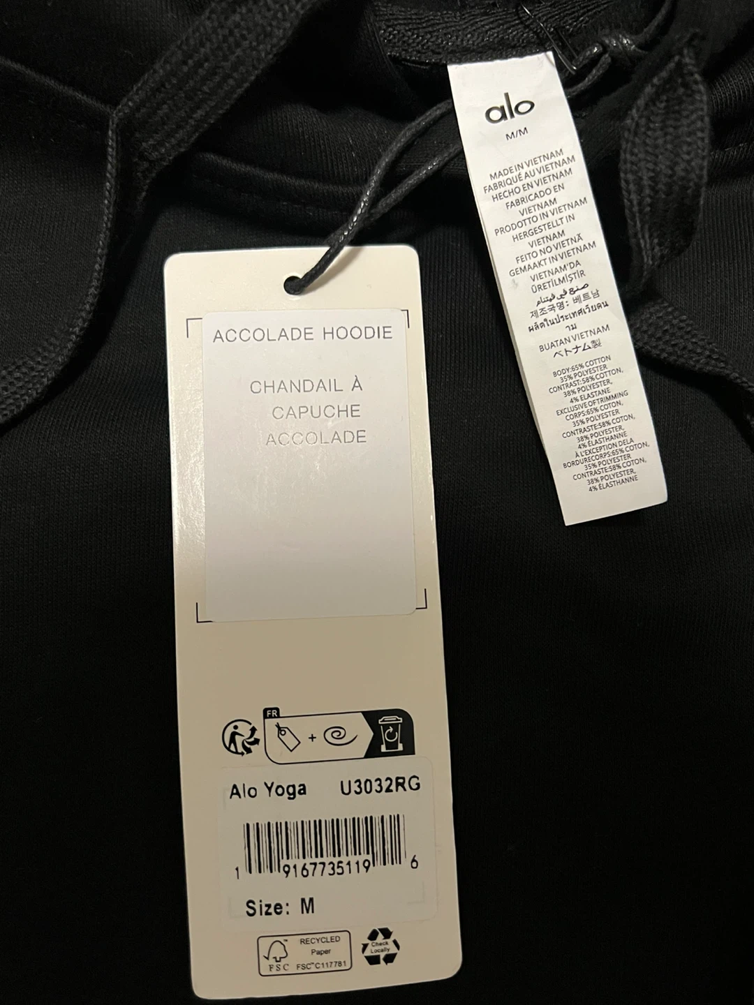 Alo Yoga Accolade Hoodie Black - photo 3