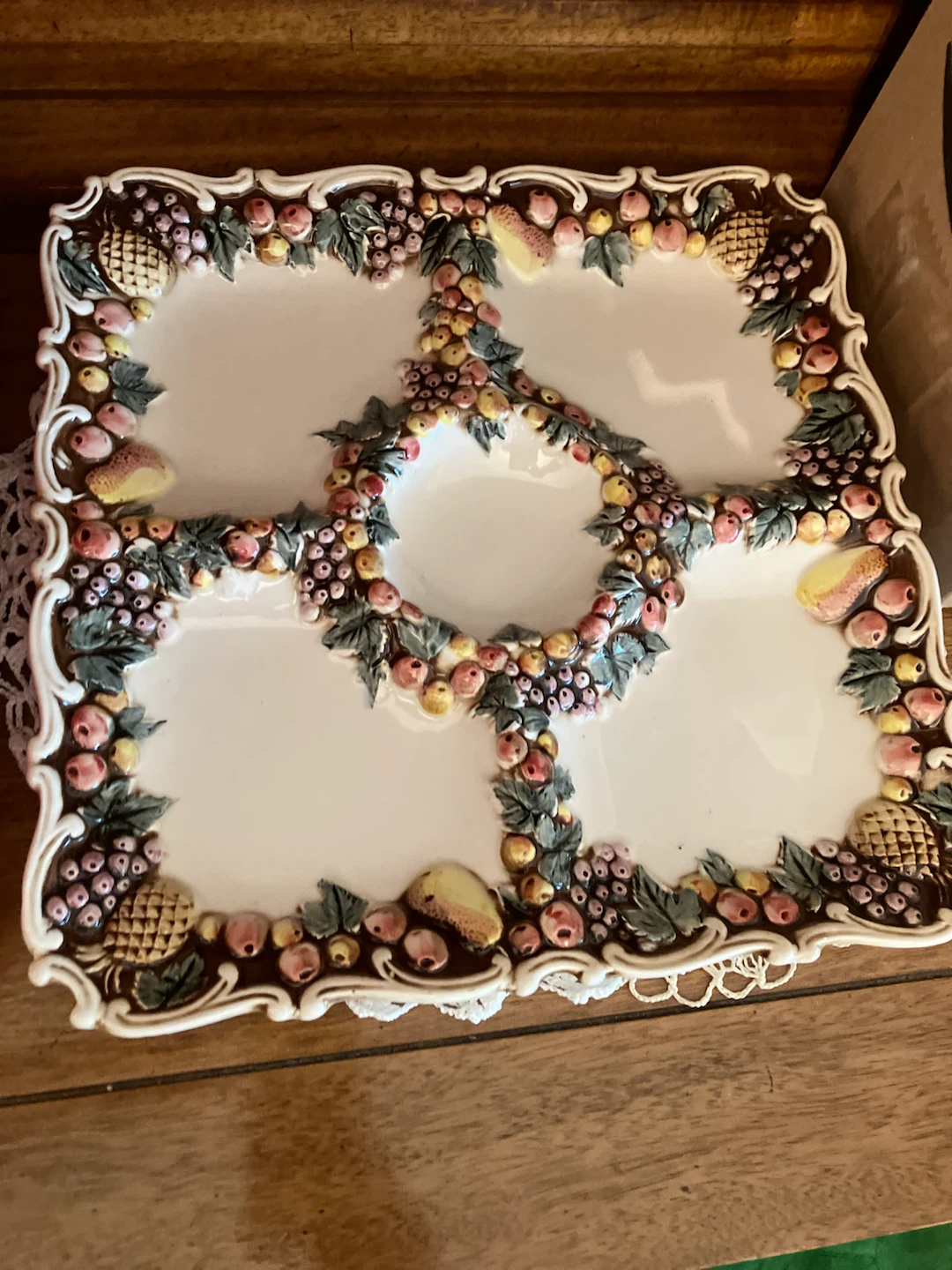 Ceramic Fruit Serving Platter