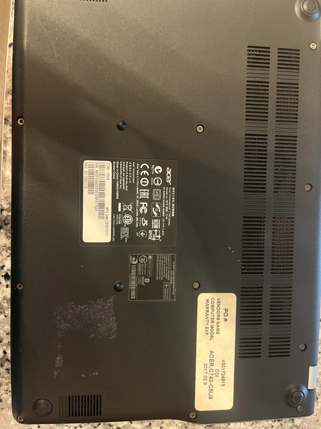 Google Chromebook C570 (please read) - photo 4