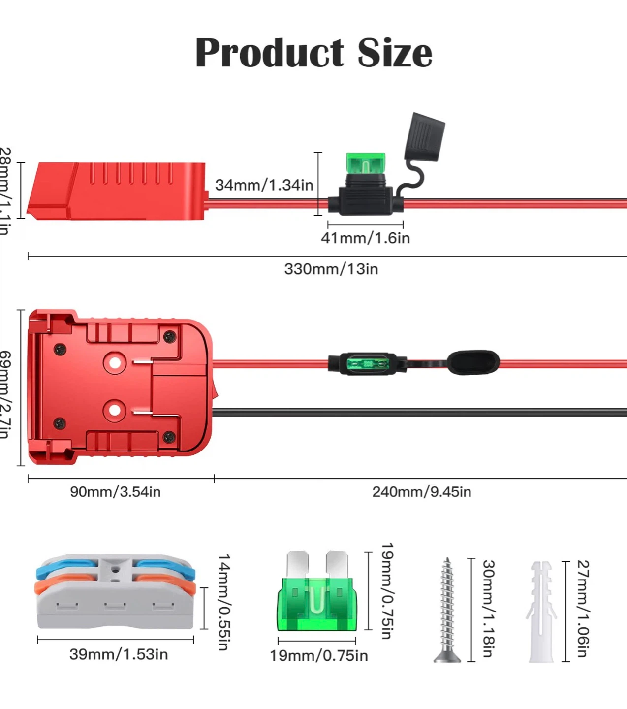 Power Wheel Adapter for Milwaukee M18 Battery - new - photo 5