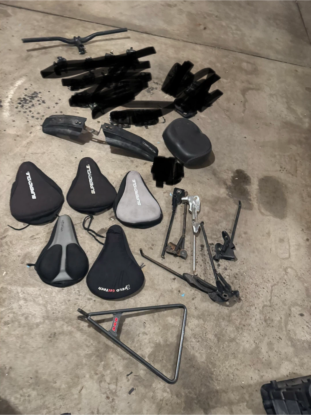 Big box full of Bicycle Accessories