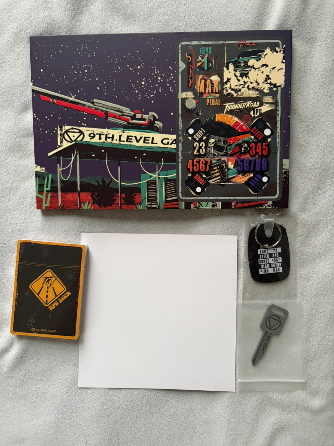 Thunder Road Vendetta RPG GameMaster Kit & Screen - photo 2